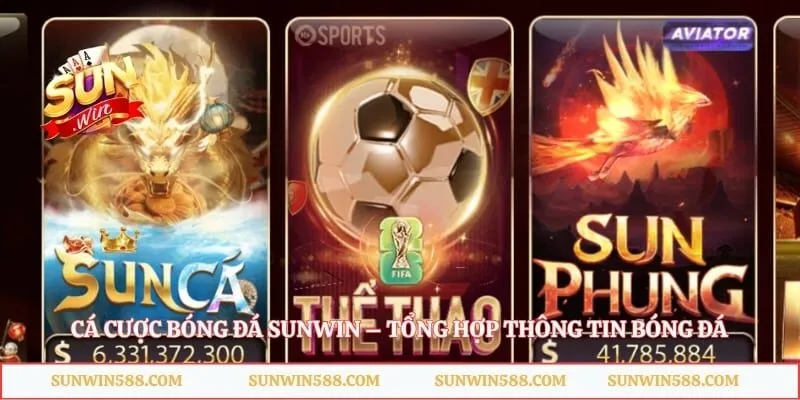 Cá Cược Bóng Đá Sunwin – Tổng Hợp Thông Tin Bóng Đá