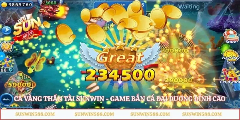 Cá Vàng Thần Tài Sunwin - Game Bắn Cá Đại Dương Đỉnh Cao