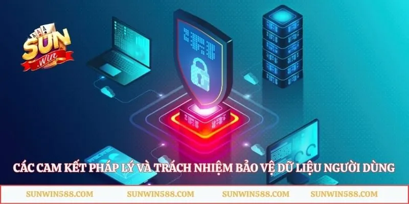 Các cam kết pháp lý và trách nhiệm bảo vệ dữ liệu người dùng