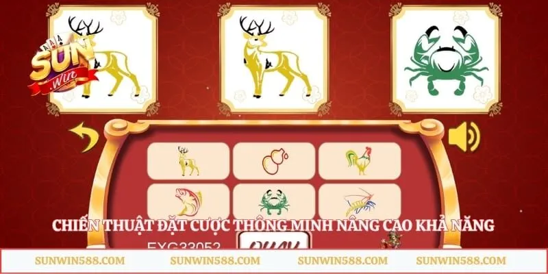 Bầu Cua Lắc Thú Sunwin - Khám Phá Cách Chơi Đầy Cuốn Hút 5 Chiến thuật đặt cược thông minh nâng cao khả năng chiến thắng