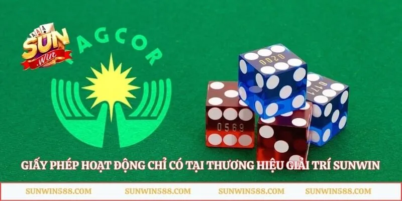 Giấy Phép Hoạt Động 3 Giấy phép hoạt động chỉ có tại thương hiệu giải trí Sunwin