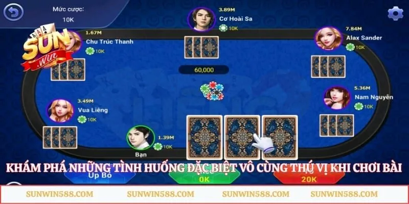 Khám phá những tình huống đặc biệt vô cùng thú vị khi chơi bài 