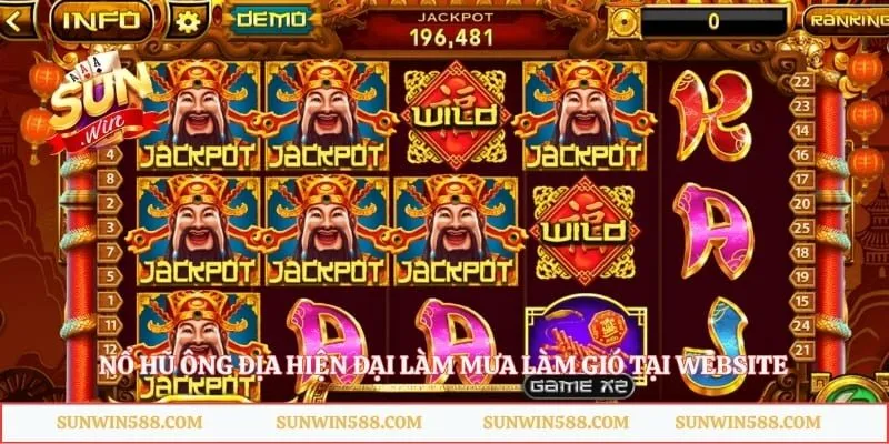 Nổ hũ ông địa hiện đại làm mưa làm gió tại website