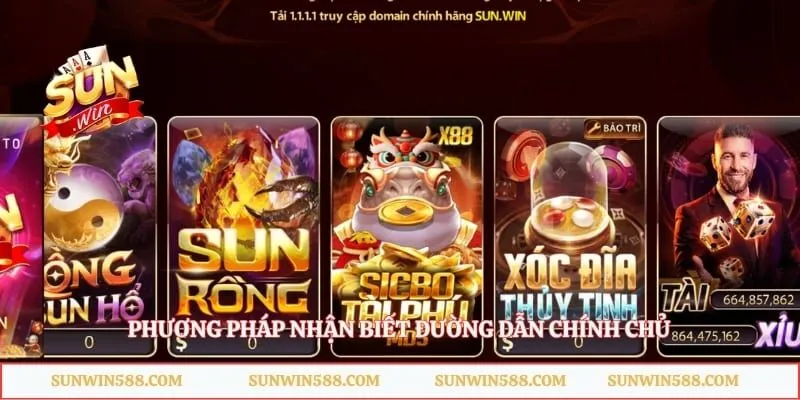 Link Vào Sunwin 2 Phương pháp nhận biết đường dẫn chính chủ